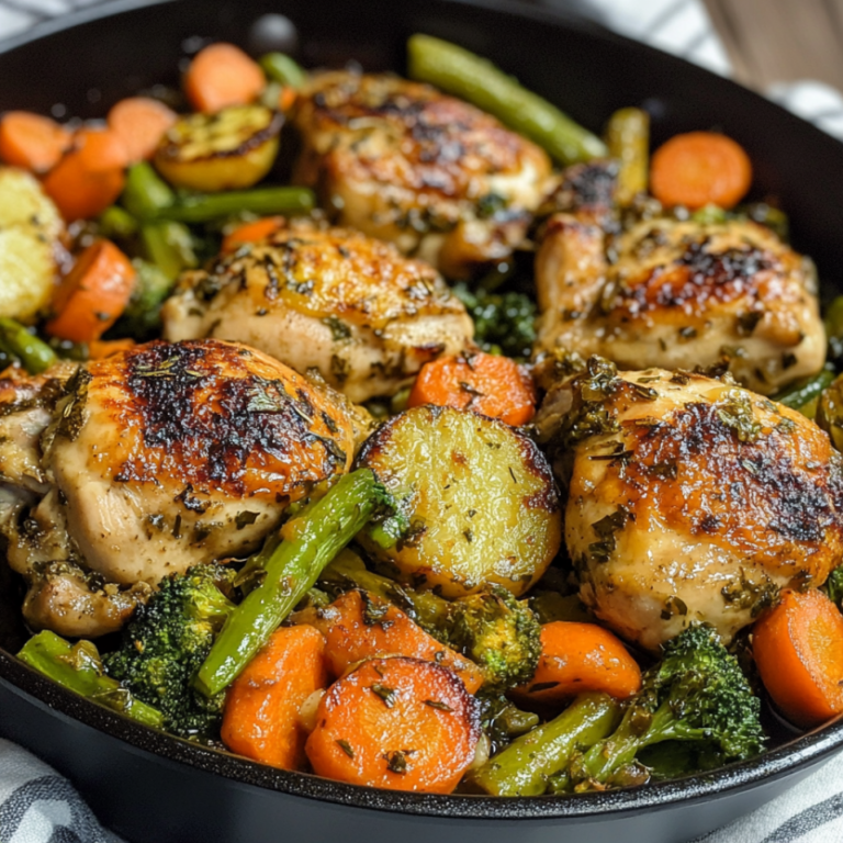 🥘 One-Pan Chicken & Veggie Dinner