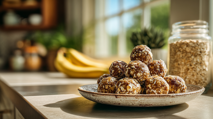Peanut Butter Banana Energy Bites