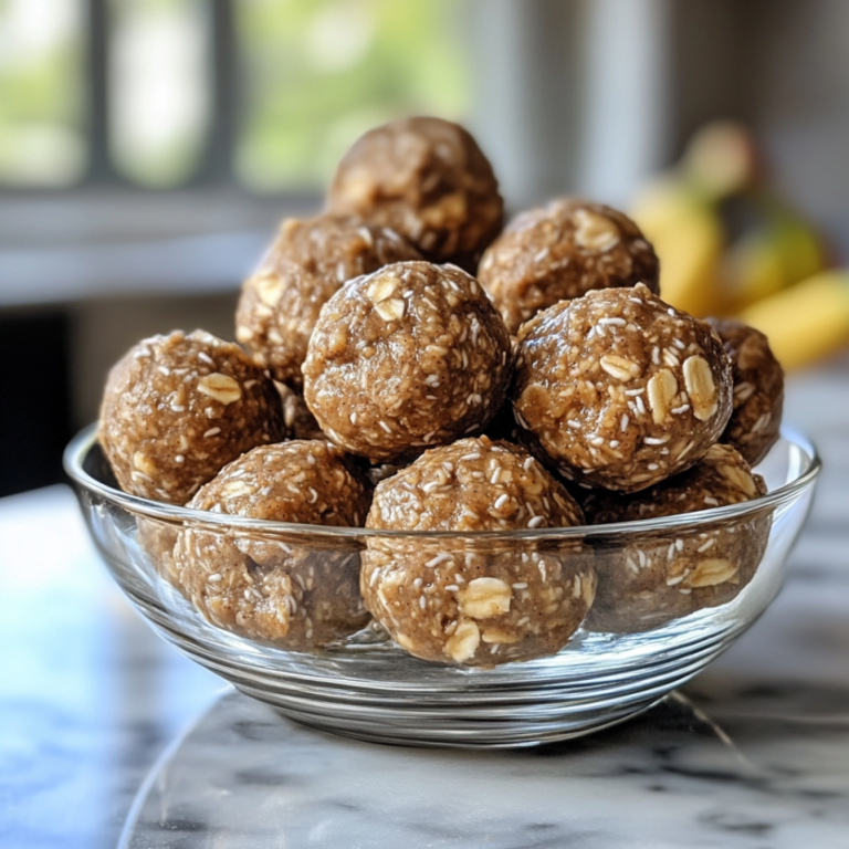 Peanut Butter Banana Energy Bites