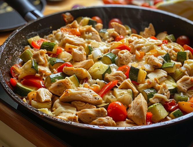 asy Chicken Veggie Skillet – A 20-Minute Dinner for Tired Moms