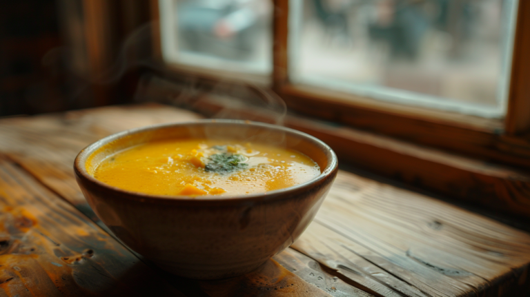 Anti-Bloat Turmeric Ginger Soup